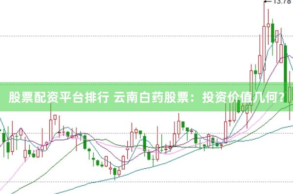 股票配资平台排行 云南白药股票：投资价值几何？