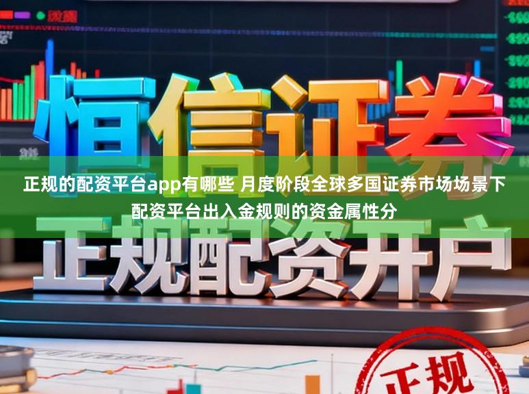 正规的配资平台app有哪些 月度阶段全球多国证券市场场景下配资平台出入金规则的资金属性分